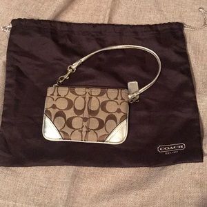 Authentic Coach Wristlet